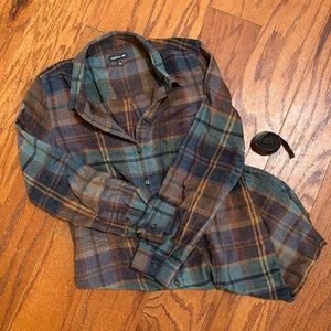 Toad&Co Reform Flannel Shirt Dress